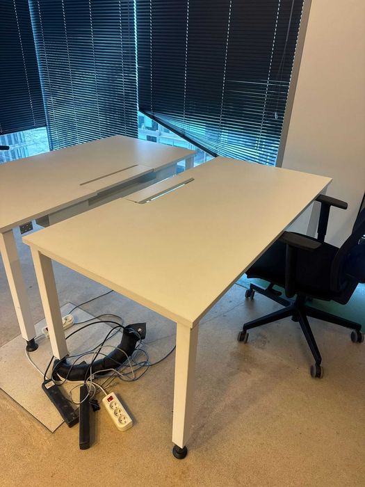 Biurko 160x80 białe stół biurka stoły białe do biur szkół domu