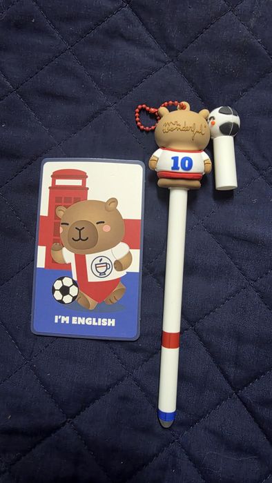 Caneta mundial mr.wonderfull Inglaterra