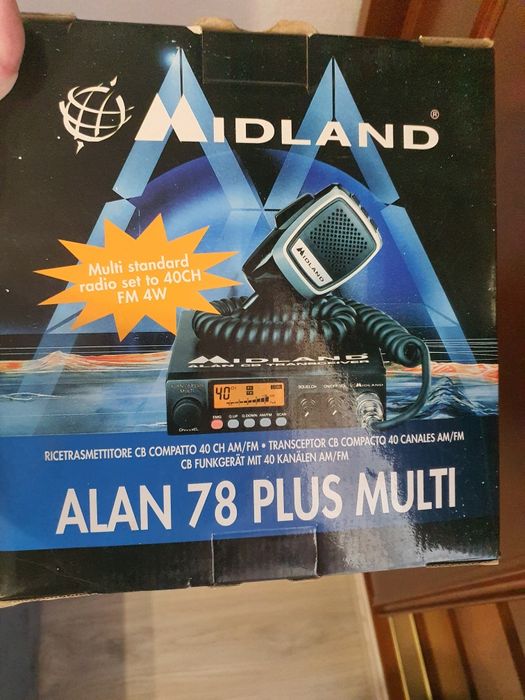 Radio CB novo na caixa