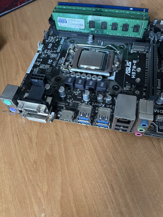 Комплект i7-4790, h97m-e, 20gb озу