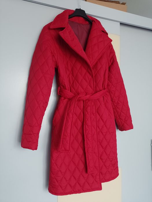 Wiosenny płaszcz pikowany s/m