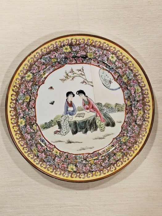 PRATOS DECORATIVOS vários ingleses e orientais