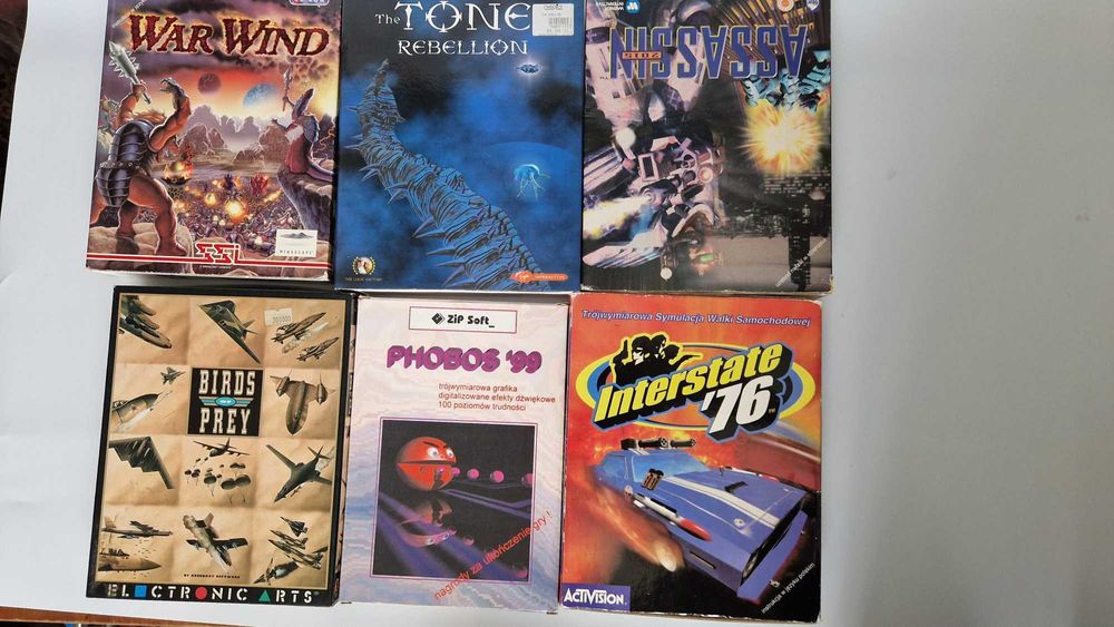 PC big box Settlers, Half life , Dark colony i inne