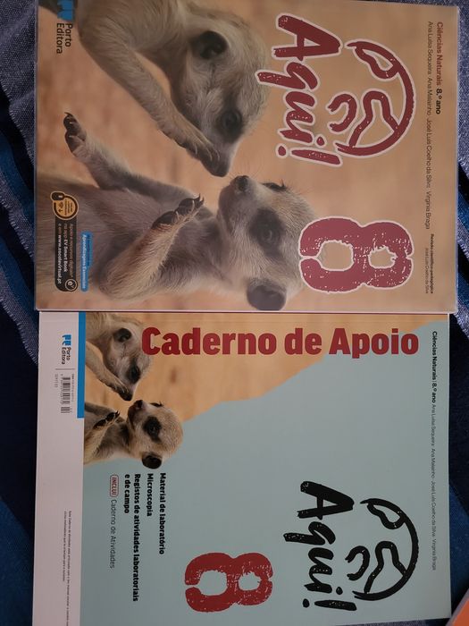 Livros de ciências naturais novos