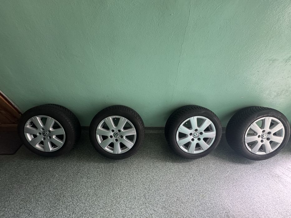Felgi 5/112+Opony R15 do Volkswagena