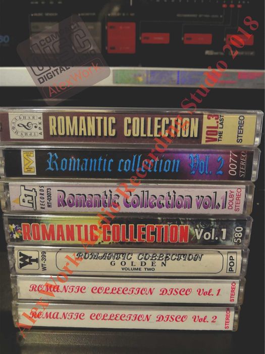 Аудиокассеты ROMANTIC Collection (Очень Классная Подборка)!: 250