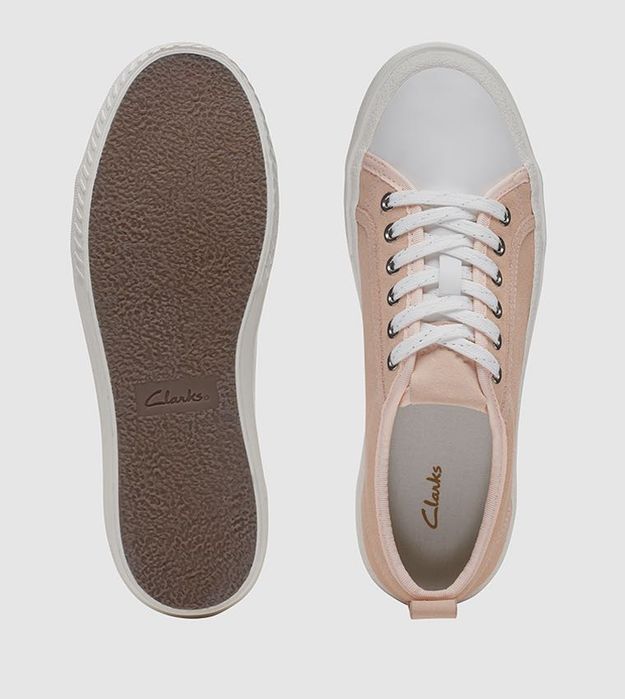 Замшеві кеди Clarks Roxby Lace 39 розмір