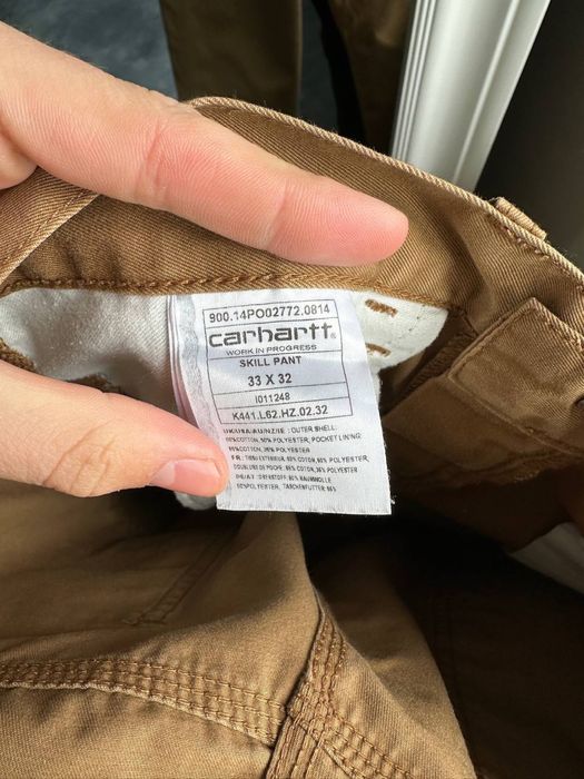 Оригінал! Штани Carhartt Skill Pant 33/32 Розмір L/ Ідеал!