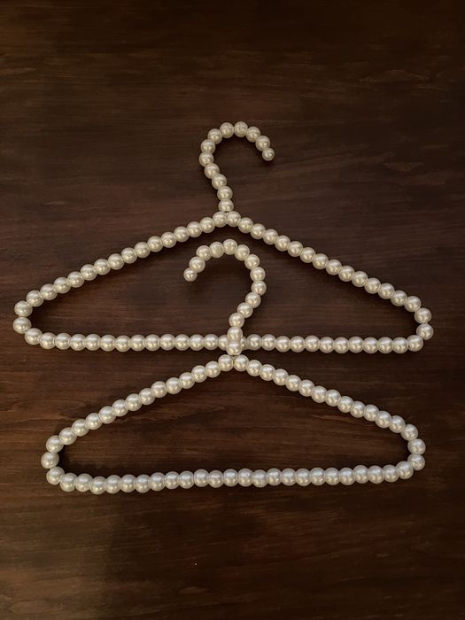 Вешалка бусинки жемчуг 25 см и 30 см новые