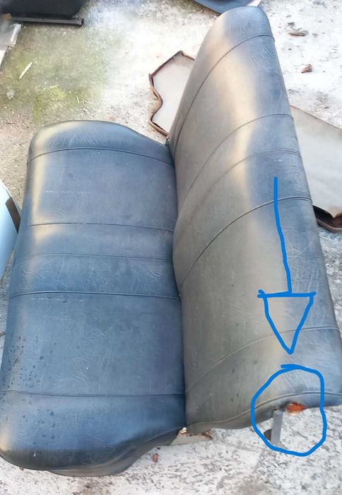 Banco corrido Renault 4L