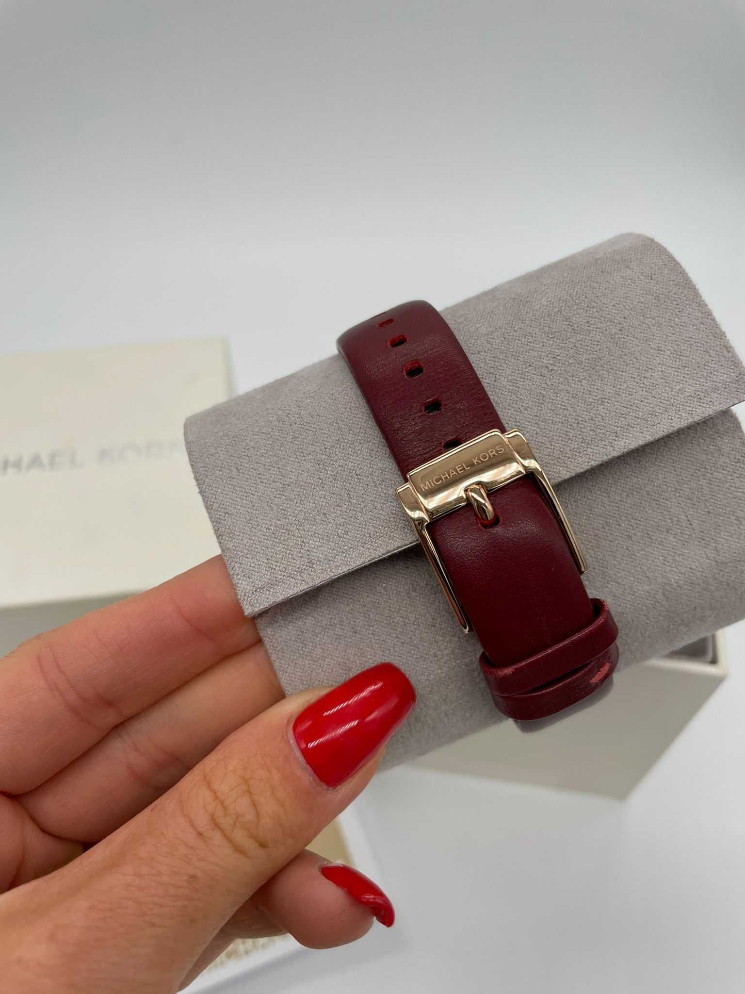 Zegarek damski elegancki z oty bordowy Michael Kors Portia Mk2711 Nowy S cz OLX.pl