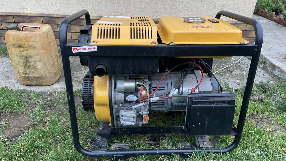 Генератор 3 фазний 5 кв ДИЗЕЛЬНИЙ