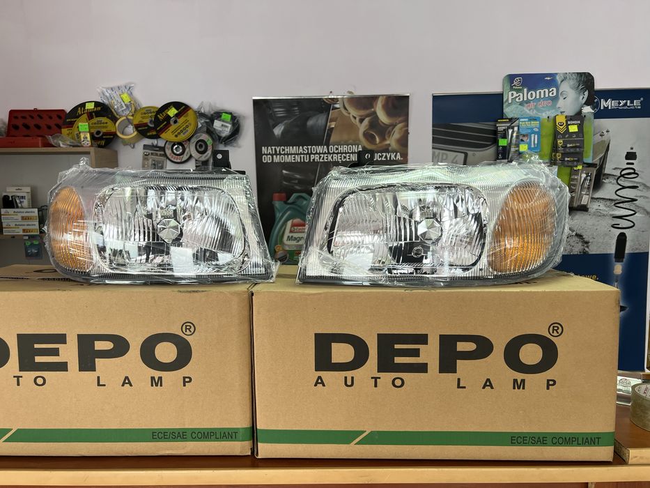 Фари Ford Transit 00-2006 р.в. DEPO , Транзит фара передня  оптика