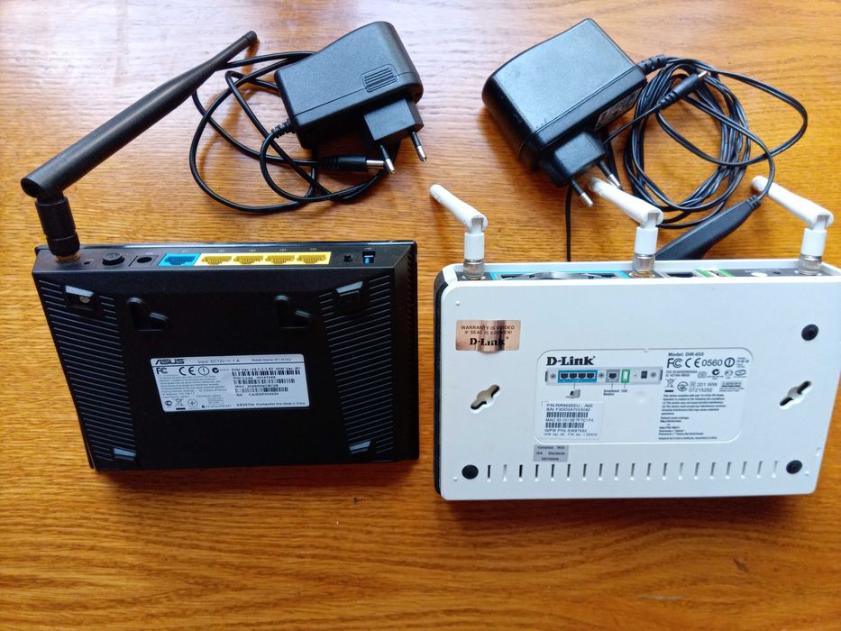 Роутери D-Link, TP-Link