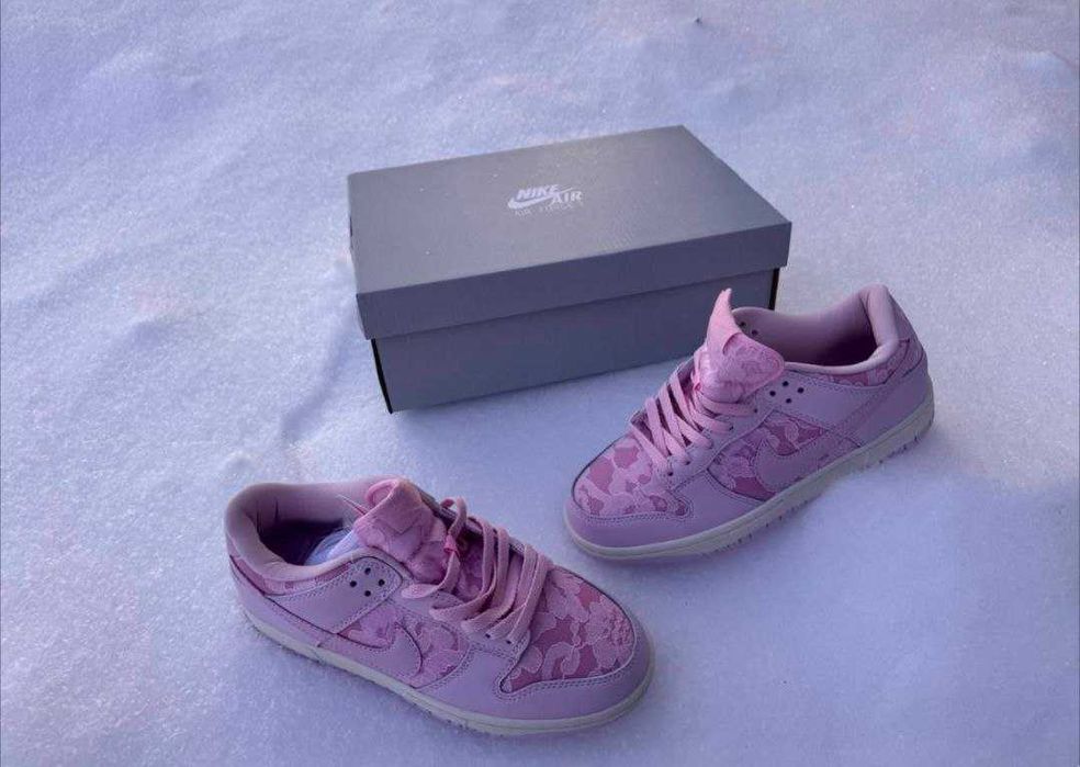 [!!!БЕЗ ПЕРЕДПЛАТ!!!] Nike SB Dunk Low - Regal Pink рожеві кросівочки