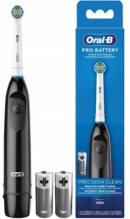2131 Szczoteczka Elektryczna Oral-B Advance Power DB5 na Baterie Czarna