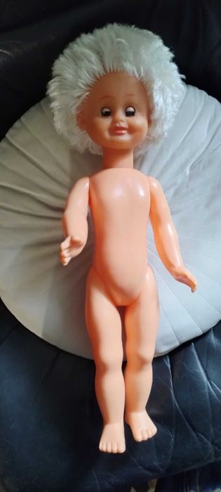Lalka prl krawal śmieszka