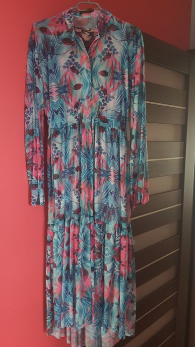 Sukienka siatka nowa