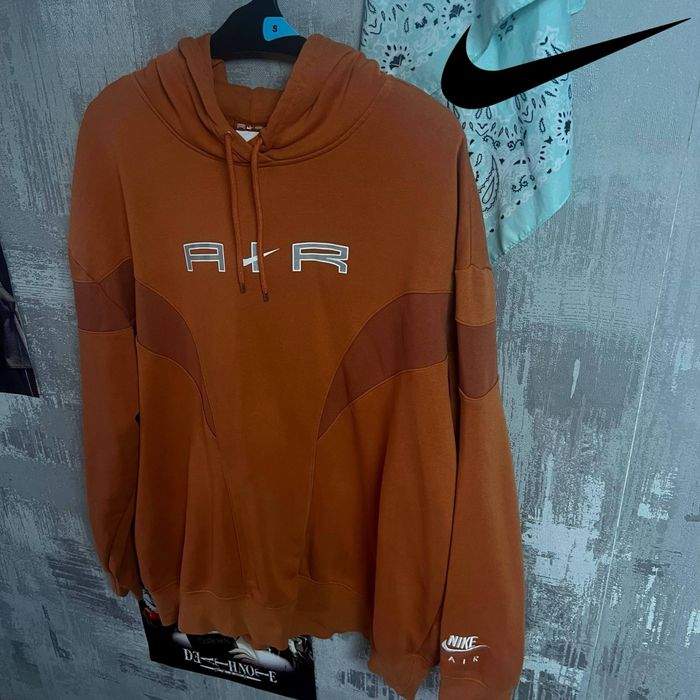 ‼️АКЦИЯ‼️(M) Nike Air Худи M оранжевая