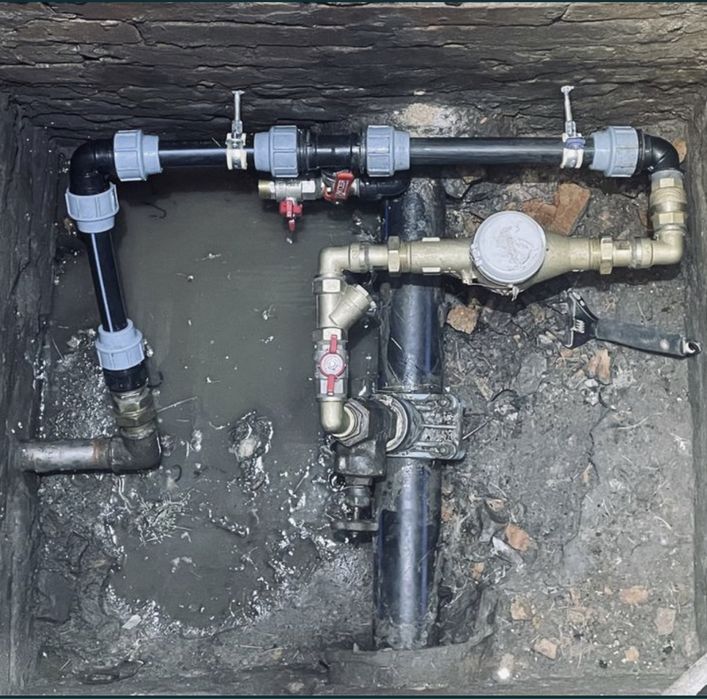 Проколы под дорогой(замена водопровода ,канализации )