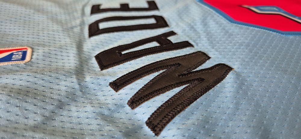 Nowa nike Dwayne Wade #3 Miami Heat rozm. XL 52 błękitne NBA