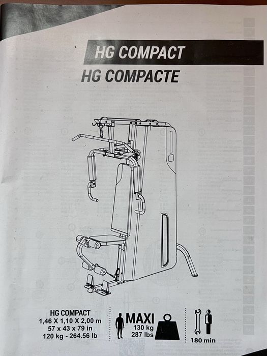 Máquina de musculação HG Compact
