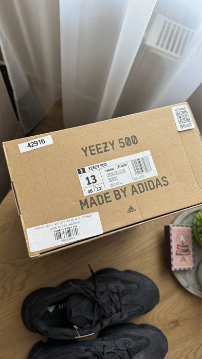 Оригінал Кросівки Adidas Yeezy 500 чоловічі. Розмір 13 US / 30 см
