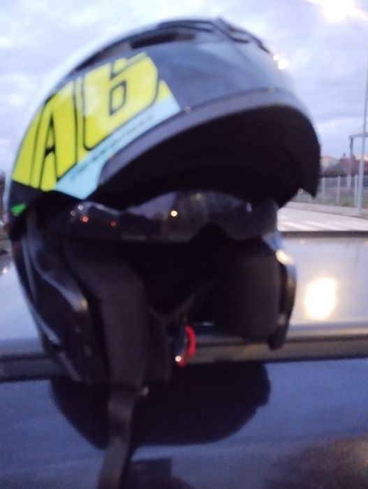 Capacete de mota