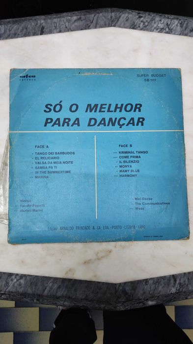 LP Vinil 2 Álbuns Musica p/Dançar Discos 33 Rotações