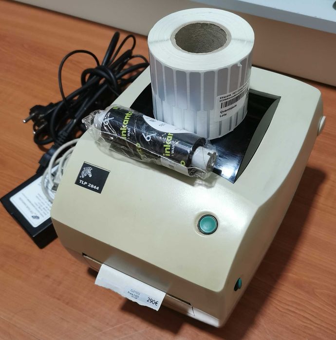 Impressora ZDesigner TLP 2844 de ourivesarias