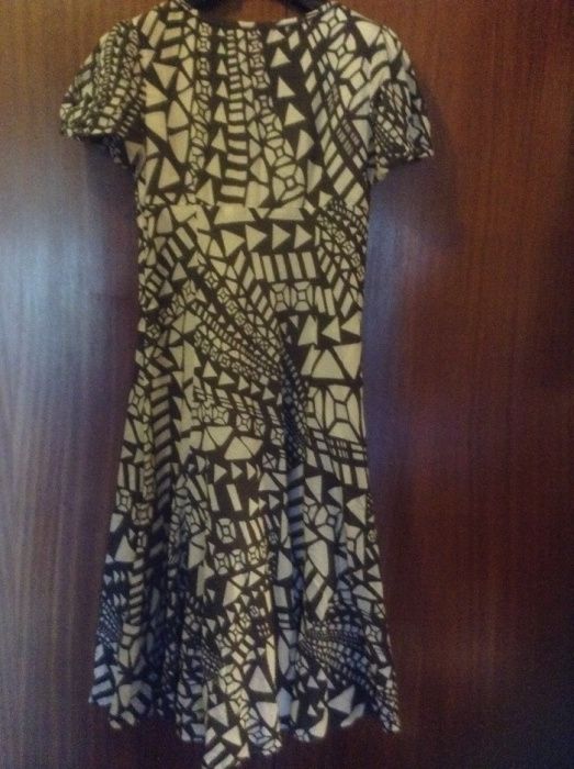 Vestido maxi de verão castanho e branco 40 e outros vestidos