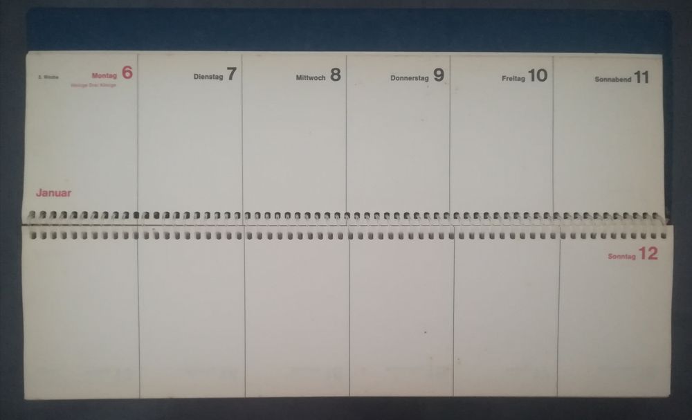 Agenda BMW para colecionadores 1969