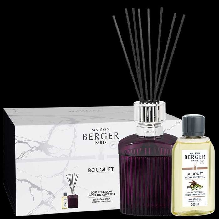 Coffret Bouquet Alpha Prune Scandale Maison Berger By Arcoazul