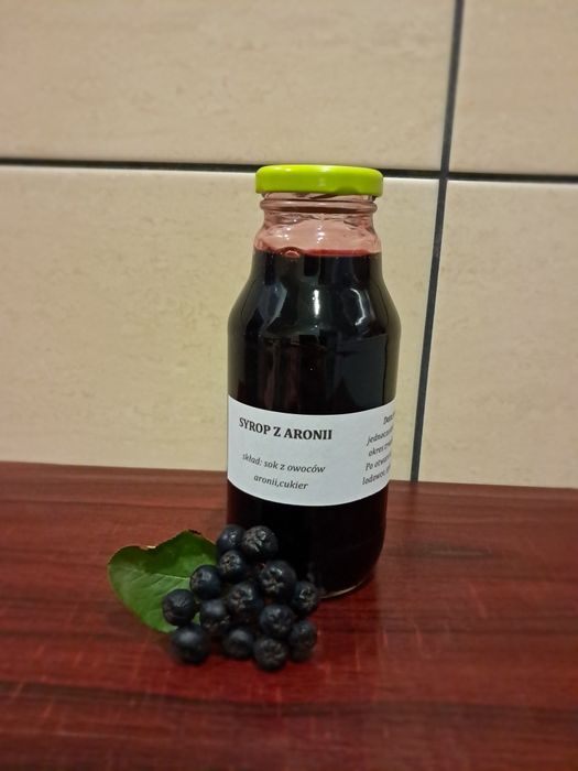 Syrop z aronii naturalny