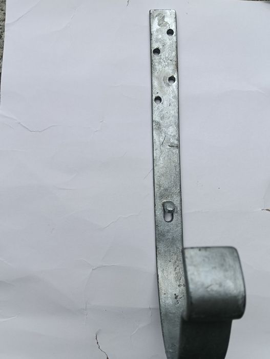 Haki rynnowe 36 szt ocynk solidne  150 mm nadkrokwiowe