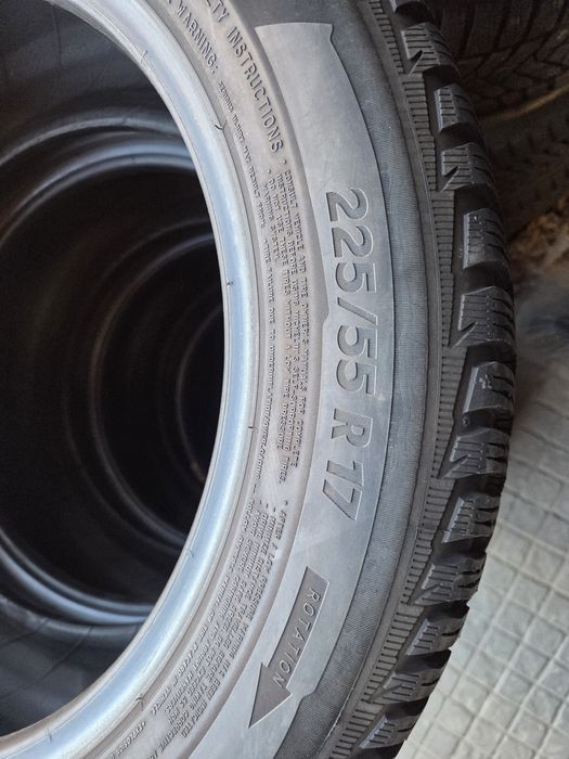 4x225x55x17 Michelin RSC  zima