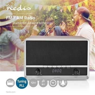 RADIO VINTAGE NEDIS RDFM5200BN BLUETOOTH & AUX Ref. 2207.2602