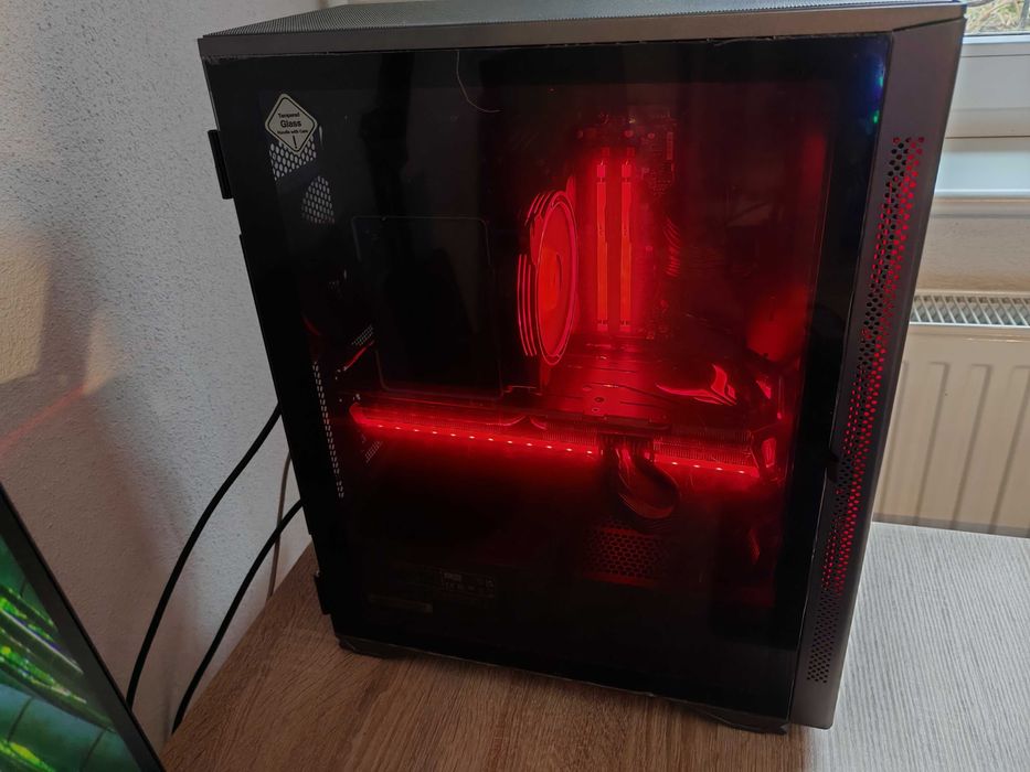 Komputer gamingowy Ryzen 5 7600 RX 7800XT Red Dewil 32 GB Ddr5