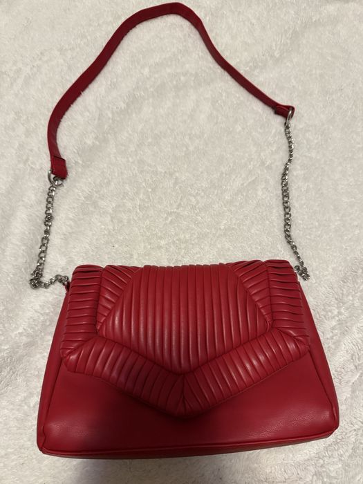 Сумка червона new look