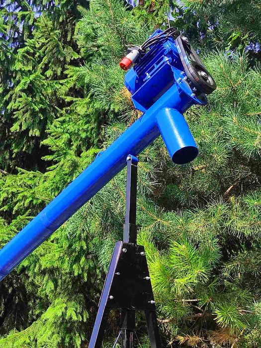 Винтовой конвейер, шнековый погрузчик, транспортер зерна, 108х8х380