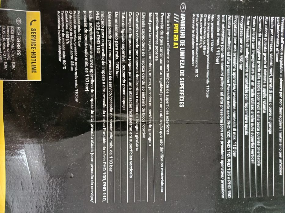 Limpador de superfícies rotativo