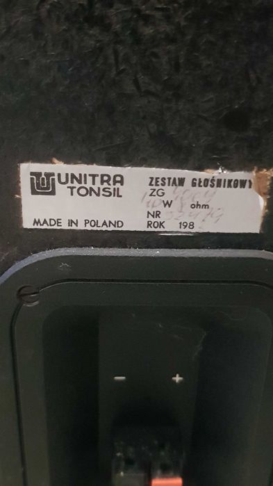 Kolumny UNITRA Tonsil ZG40C.