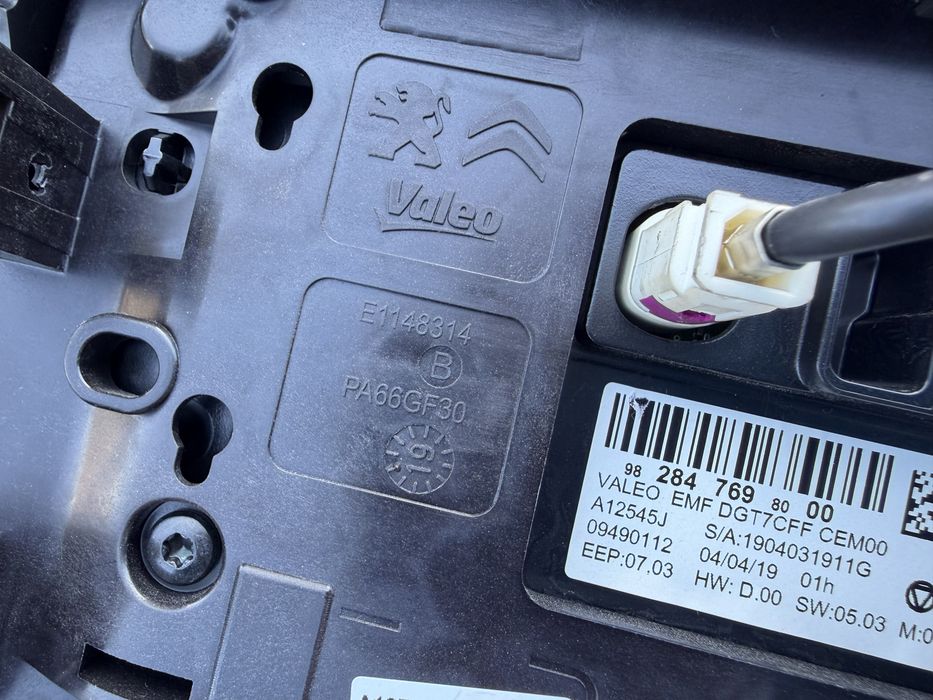 Citroen C3 Radio Tablet Komplet