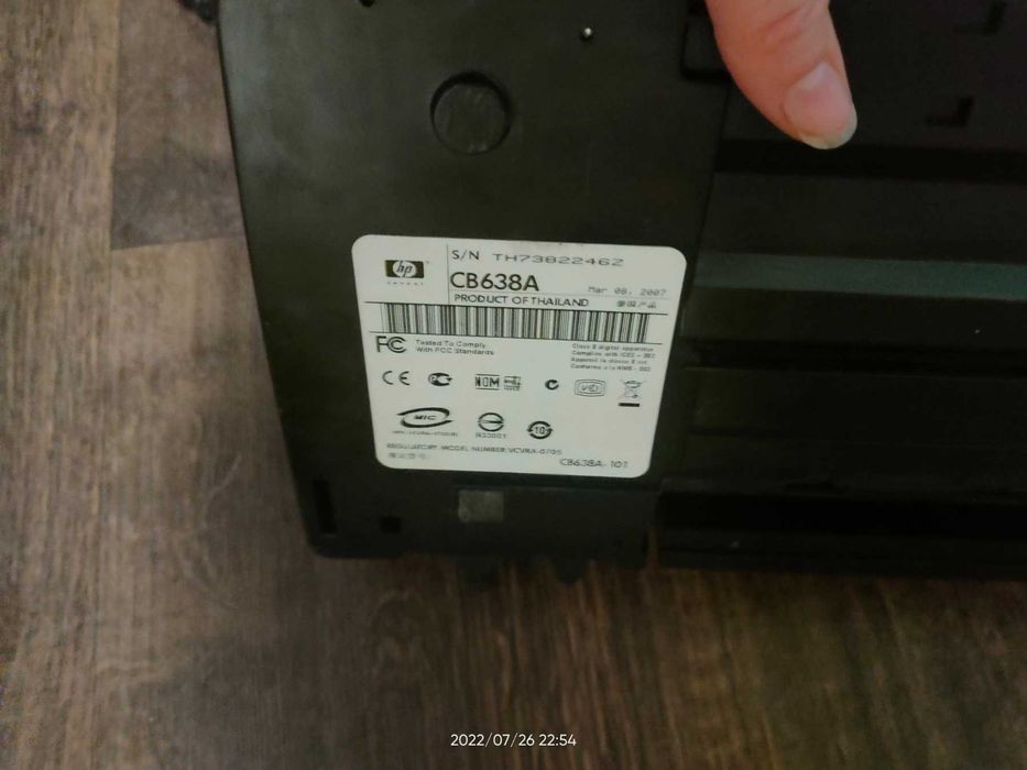 принтер hp cb638a usb