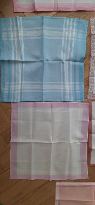 Materiałowe chusteczki do nosa PRL 10 sztuk