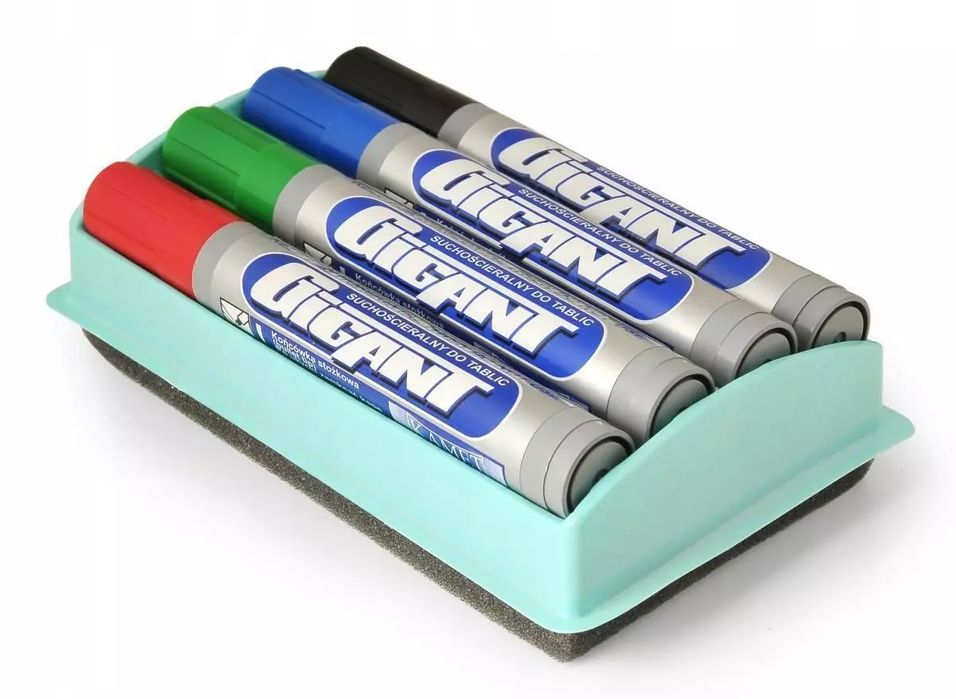 Marker suchościeralny wielokolorowy Kamet 4 szt.. Kamet. Nowy Produkt