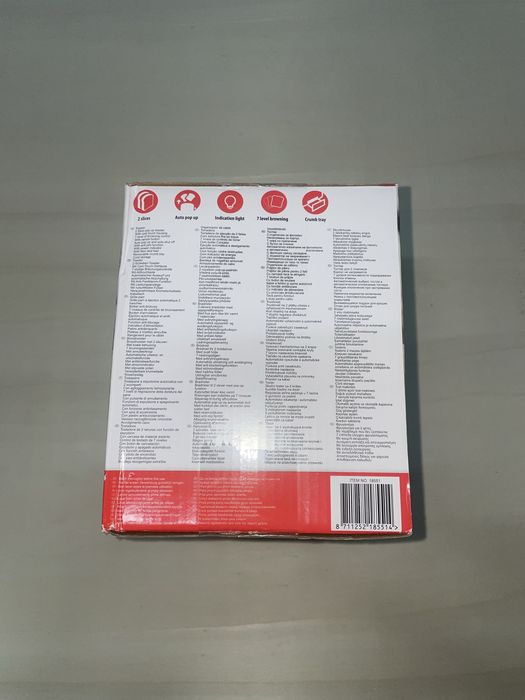 Toster 700W biały