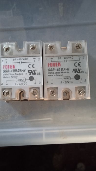 Реле твердотільні Fotek ssr100 та ssr40