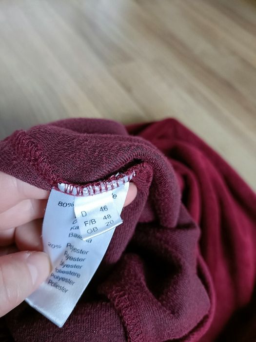 Spodnie damskie materiałowe welurowe plus size domowe dresowe 46 XXXL