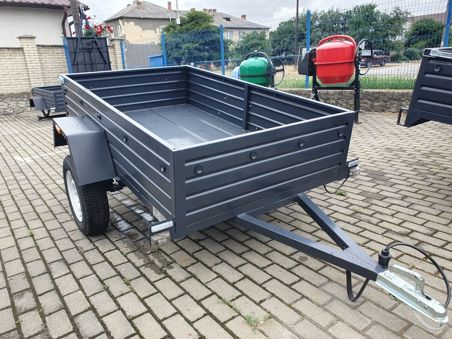 Причіп АМС 500 підсилений з колесами. Акція